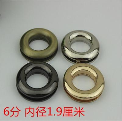 China Wholesales high quality different color zinc alloy 19 mm round metal screw eyelets for handbags for sale