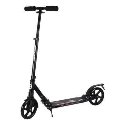 China Full Handlebar Height Adjustable Aluminum Big Wheel Adult Folding Scooter for sale