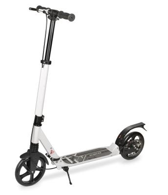 China Foldable High Quality Big Wheel Suspension Disc Brake Folding Rear Kick Scooter for sale