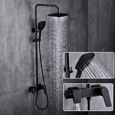 China Without Turnout Factory Supplier Low Price Black Matt Wholesale Shower Heads For Hotel Using for sale