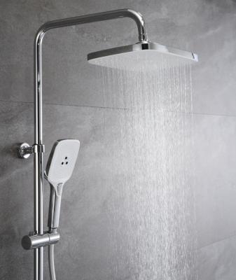 China Without referral factory hot sale low price silver waterfall shower head for apartment use for sale