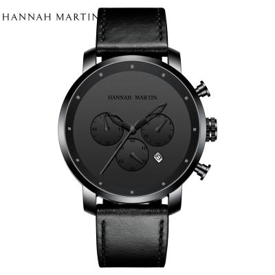 China Best Hot Selling Chronograph Top Brand New Design 3atm Luxury Chronograph Style Alloy Quartz Waterproof Wrist Watch for sale