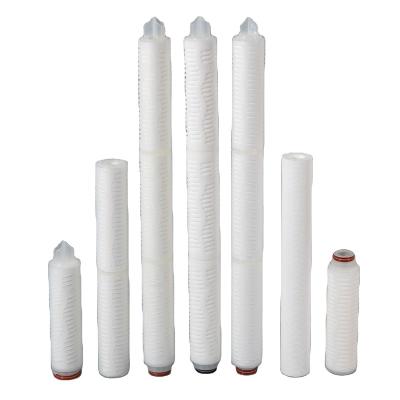 China Machinery repair workshops 0.1 | 50 um high precision pp bending pp filter element filter cartridge for sale