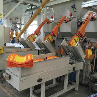 China Hot Sale Fully Automatic PVC Cement Powder Paper Bag Filling Machine zu verkaufen