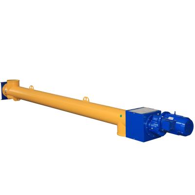 China Screw conveying feeder dispenser for cement silo construction for sale