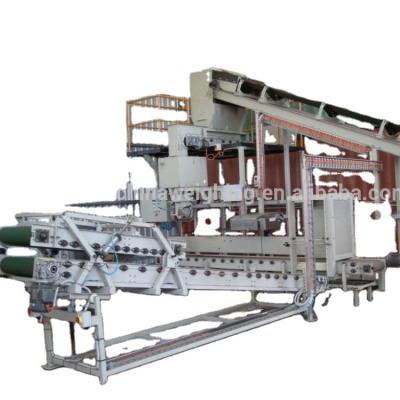 China Automatic Cement Dry Mortar Bag Flattener Conveyor for sale