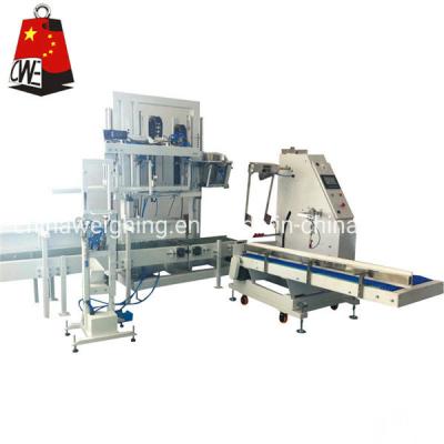 China Low Cost Fully Automatic Cement Granular Open Bag Filling Weighing Bagging Machine Te koop