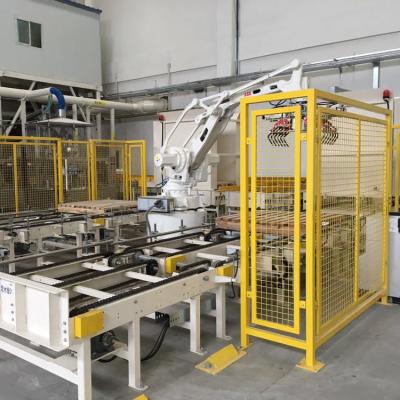 China 2021 New Type Fully-Automatic Industrial Robot Palletizing stacking machine for sale