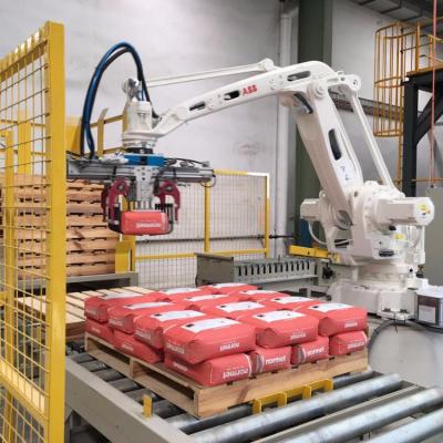 China High Productivity Automatic Industrial palletizing robot with Arm Loader for sale