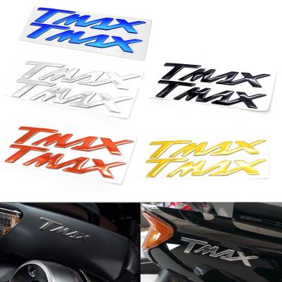 China 2PCS 3D Motorcycle Emblem Badge LOGO Stickers Chrome Sticker Decals For Tmax 1000cc Tmax560 Tmax530 Akrapovic TMAX 500 530 560 16cm for sale