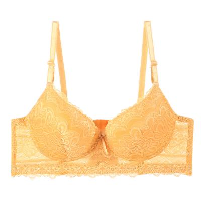 China High Quality Comfortable Breathable Slim Sexy Underwire Underwear Bow QUICK DRY Push Up Padded Women Bra for sale