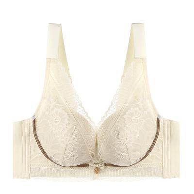 China Hot Sale QUICK DRY Fashion Solid Color Lace Charm B Cup Simple Lift Up Soft Women Wireless Bra Seamless Bralette for sale