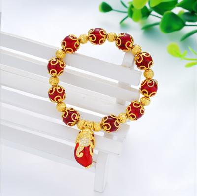 China Office / Career 2021 New Design Agate Beads Bracelets For Men Lucky Charm Bracelet With Pendant for sale