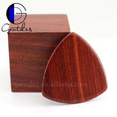 China GUITAR Gentdes Jewelry Guitar Pick Massaranduba Wood Custom for sale