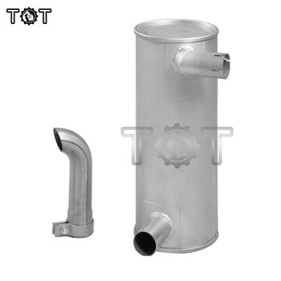 China erpillar E312 E120B S4K Engine Exhaust Muffler Silencer OEM for sale