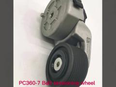 PC200-8 Belt Tensioner Pulley Komatsu Belt tensioning Wheel 3936213