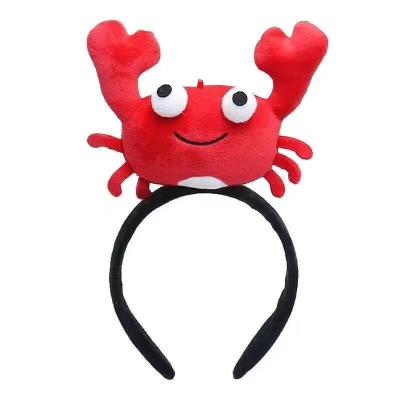 China Cute Hair Circle Funny Party Decration Ychon Crawfish Shark Head Circle By Fish Q Version Cartoon Main Salty Main Holiday Party Decoration for sale