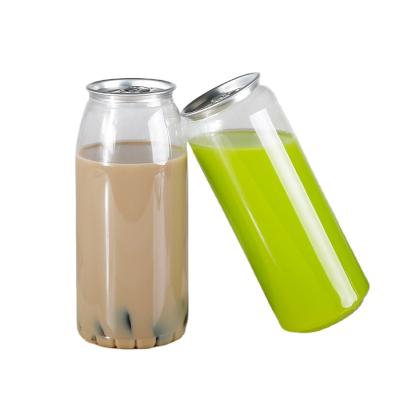 China food & Beverage Packaging Wholesale Pet Cans Milk Tea Bottles Candy Beverage Bottles Fruit Juice Disposable Beer Cans for sale