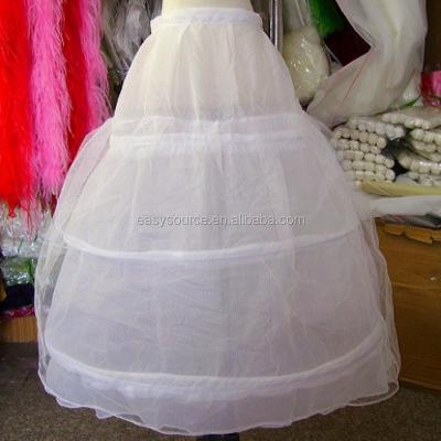 China Best Price Petticoat Wedding Dress High Quality Bridal Fit Hoops Puffy Dress 3 Puffy Petticoats for sale