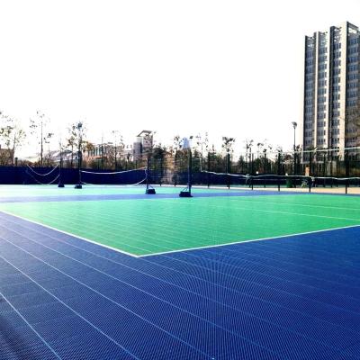 China Best PP Plastic Anti-Slip Waterproof Portable Futsal Court Colorful Free Samples Flooring Volleyball Volleyballfeldboden Court Flooring for sale