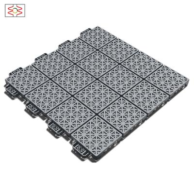 China Anti Slip Outdoor Outdoor Sports Flooring PP Flooring Anti Slip Mat Flooring Tiles For Outdoor Basketball Court Rubber for sale