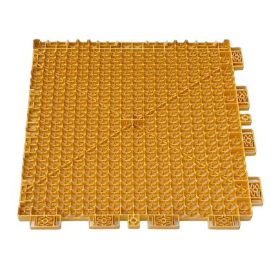 China Factory Price Outdoor Anti Slip PP Interlocking Basketball Court Outdoor Surface Material Modular Sports Flooring Free Sample for sale