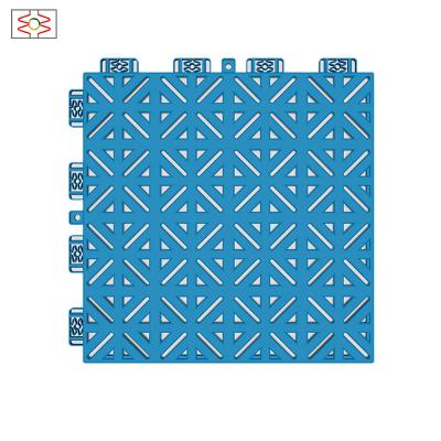 China Anti Slip Sports Court Surfaces Outdoor Portable Interlocking Basketball Court Tiles Plastic Outdoor Flooring for sale