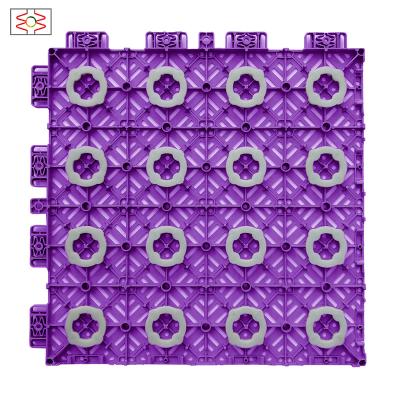 China Hot Sale CE Standard PP Waterproof Plastic Interlocking Basketball Badminton Volleyball Court Sports Flooring Outdoor Ping Pong Flooring Mat Basketball Mat for sale