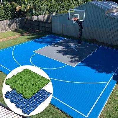 China Chinese Indoor Playground Dance Garden Obey Outdoor Removable Flooring Parquet Baseball Court Backyard Basketbal Picklebal for sale