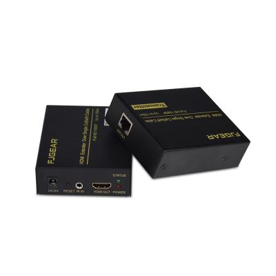 China IR Return Function Guitar Repeater Receiver Etherne fjgear Transmitter Over Cat6 With IR Tx Rx Hdmi Extra 120M for sale