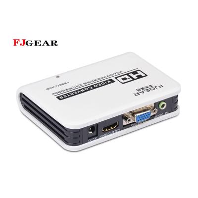 China VGA to hdmi converter with best audio quality from FJGEAR HOT - Selling and efficient ABS case 1080P vga to hdmi converter with audio for sale