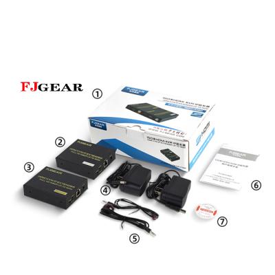 China Hot-sale fjgear and extra high quality HD IR USB cat5e/6 1080p 150m HDMI KVM IP metal case for sale