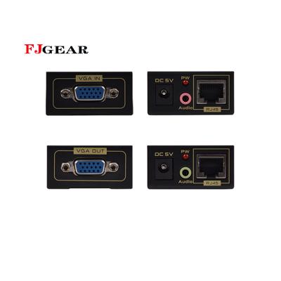 China Factory audio and video metal shell FJGEAR usb 1080P vga signal 100m vga vga vga vga cat5 vga for sale