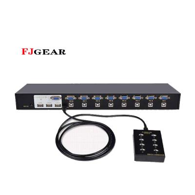 China port 8 kvm switch with 8 port hdmi auto kvm auto switch fjgear with auto 8 input 1 output kvm switch auto for sale