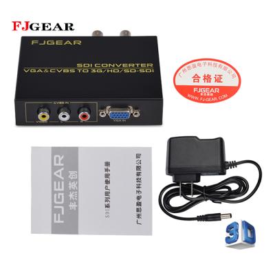 China vga av to sdi converter factory price vga av cvbs to sdi and video audio converter and vga to sdi converter for sale