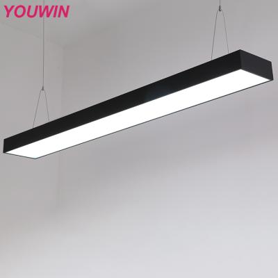 China YOUWIN 50W Indoor Supermarket Led Lights 4ft Industrial Trunking System Aluminum Led Linear Light for sale