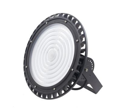 China 130lm/w 100w 150w 200w indoor/outdoor sensor led UFO high bay light for warehouse for sale