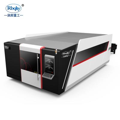 China Custom Or Standard Laser Cutter 3000W Fastest Laser Servo Motor Fiber Cutting Machine With Full Coverage for sale