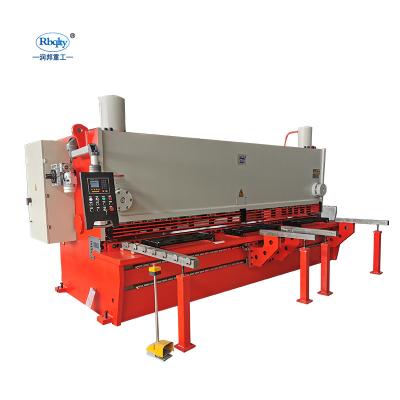 중국 12x8000 Industrial Metal Cutting Machine Cutting Hydraulic Guillotine Shear Shear Machine 판매용