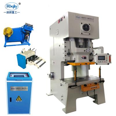 China Metal Sheet Stamping Power Press Machine 160T With Automatic High Quality Punch Feeder for sale