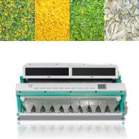 China PET PVC PS Plastic Flakes Color Sorting Machine 10 Chutes 640 Channels for sale