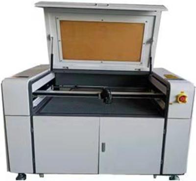 China Laser Engraving Machine 80w 9060E 900*600mm CO2 White Laser Gray Cutting And Engraving For Nonmetal for sale