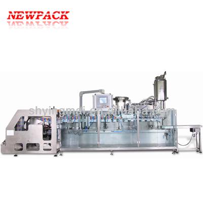 China Aseptic Beverage HFFS Juice Packing Machine For Doypack for sale