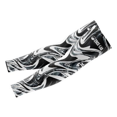 China Amazon Breathable Hot Selling Unisex Soft Printed Arm Sleeves Outdoor UV Protection Tattoo Arm Sleeve Elastic Breathable OEM for sale