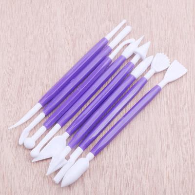 China 8Pcs/Set Viable Fondant Cake Carving Pen, Cake Carving Group Carving Knife, DIY Sugar Flower Shape Baking Cake Tools for sale