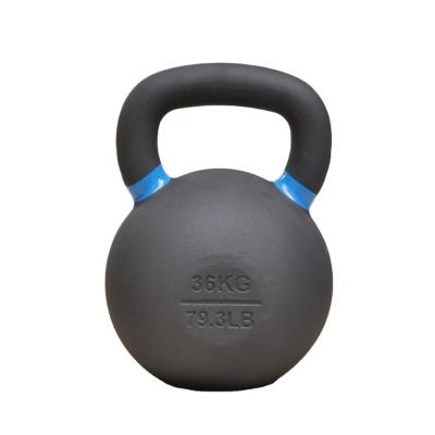 China Fitness Powder Coating Kettlebell With Customized Logo 60kg Kettlebell for sale