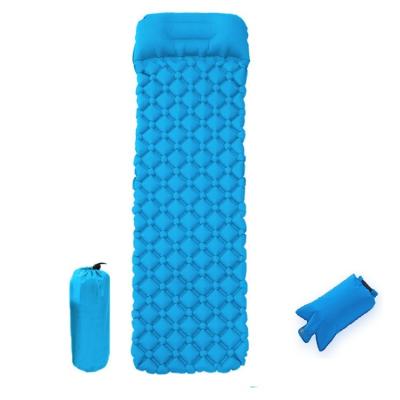 China Family Activity TPU Outdoor Camping Ultralight Compact Backpacking Sleep Mat Inflatable Camping Insulated Air Mattress Sleep Pad for sale