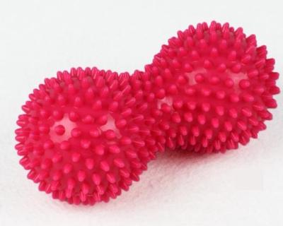 China High Quality Peanut Shape Materia PVC Relex Spike Massage Ball for sale