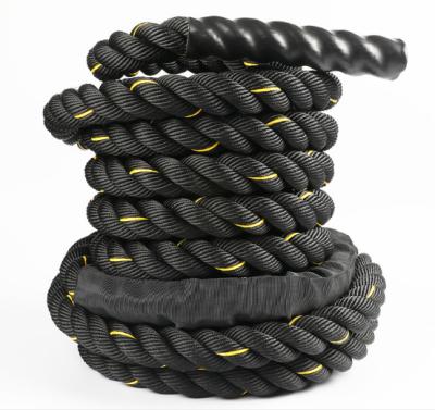 China Universal Fitness Gym Power Training Battle Rope with Nylon Cover for sale