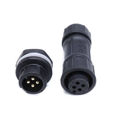 China Eco-friendly Electric Circular Power Screw Power Ip68 Waterproof M12 3pin Connector for sale